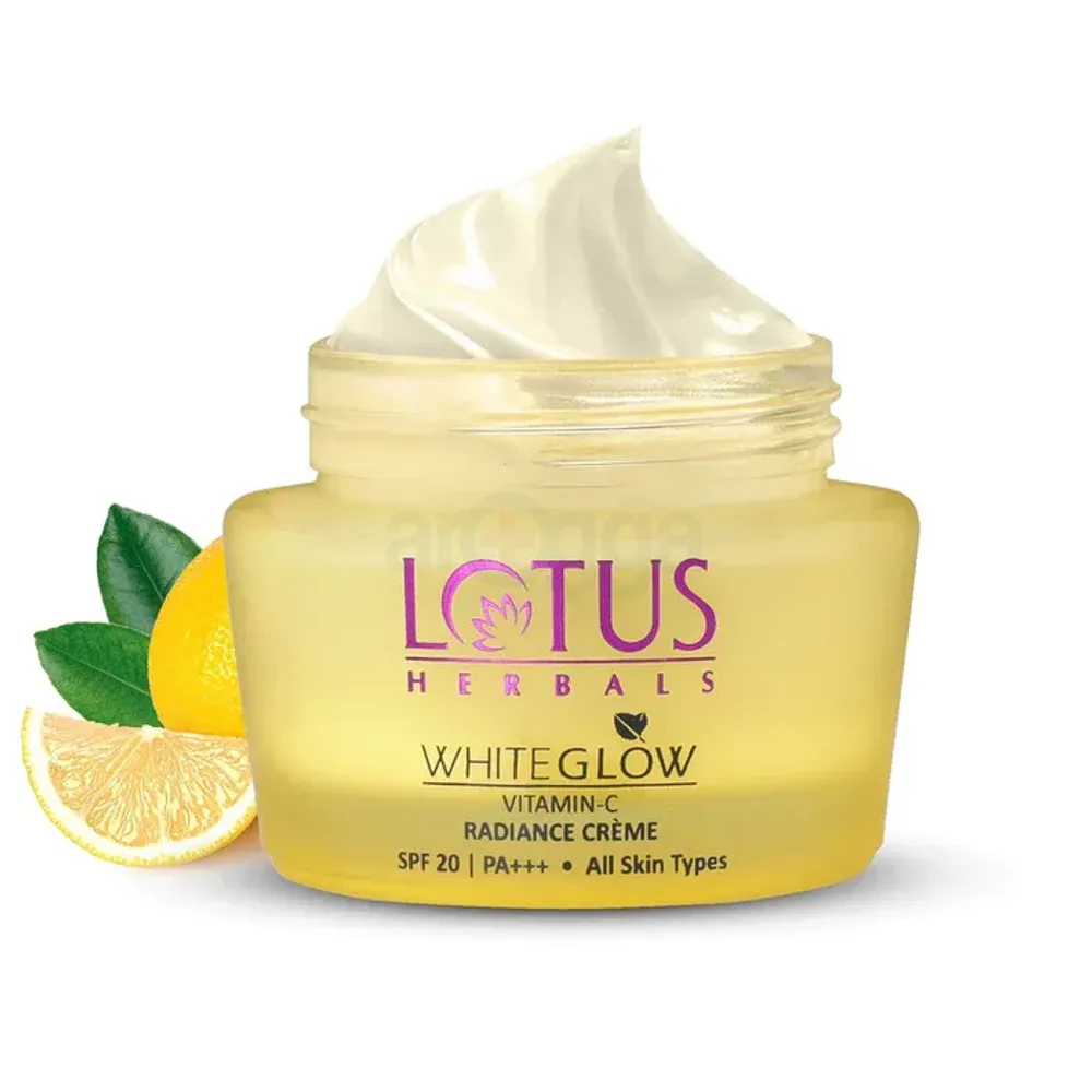 Lotus Herbals WhiteGlow Vitamin-C Radiance Creme SPF 20 (35g)